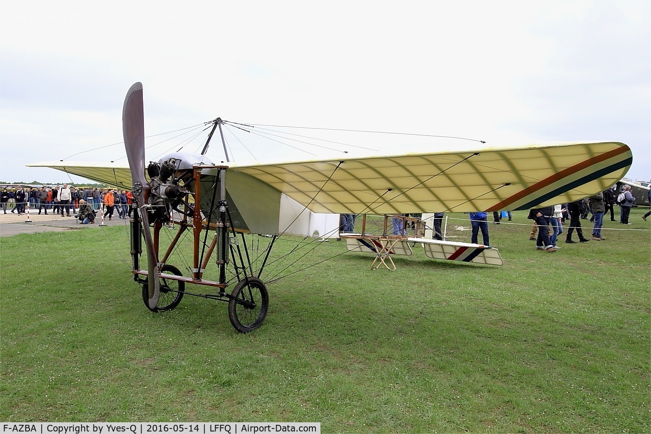 F-AZBA, Bleriot XI Replica C/N 1, Bleriot XI Replica, Static display, La Ferté-Alais airfield (LFFQ) Airshow 2016