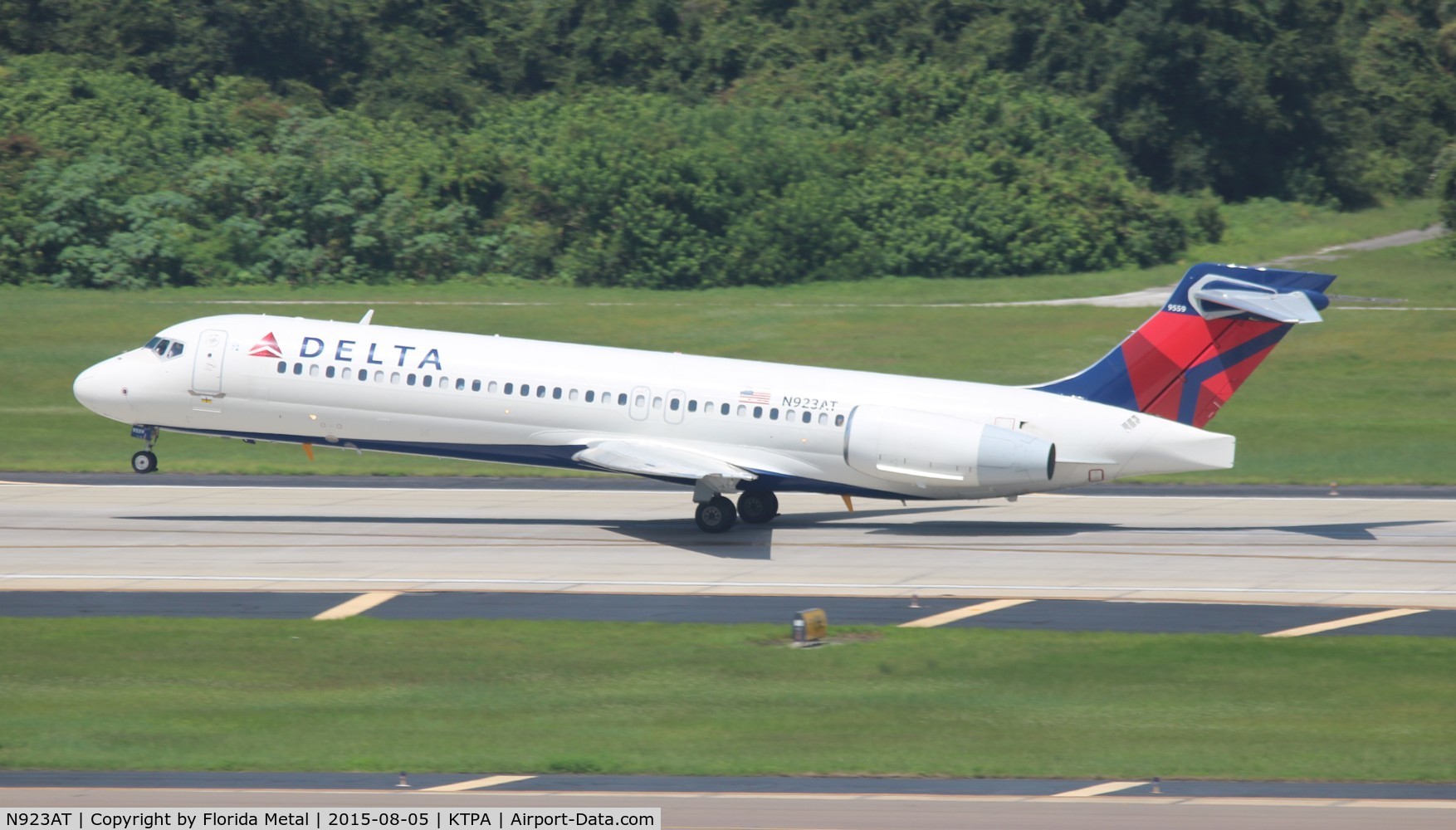 N923AT, 2005 Boeing 717-200 C/N 55051, TPA spotting 2015