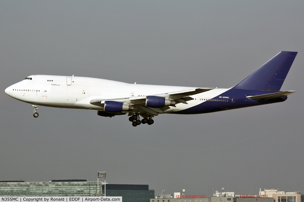 N355MC, 1985 Boeing 747-341 C/N 23395, at fra