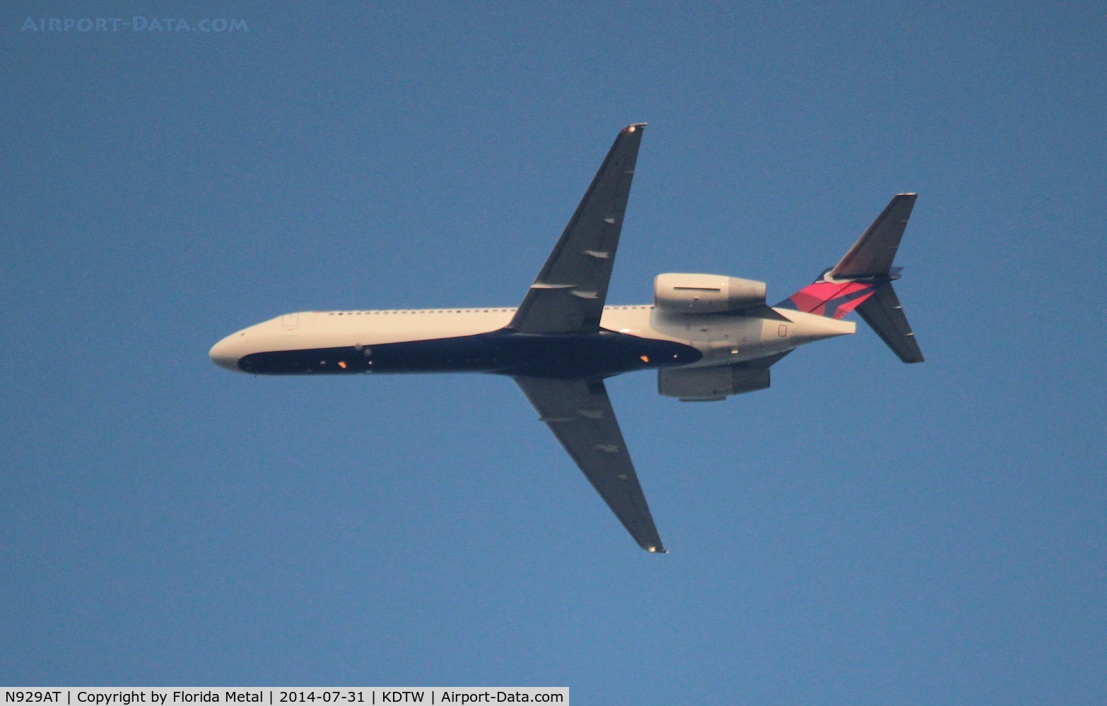 N929AT, 2000 Boeing 717-200 C/N 55075, DTW spotting 2014