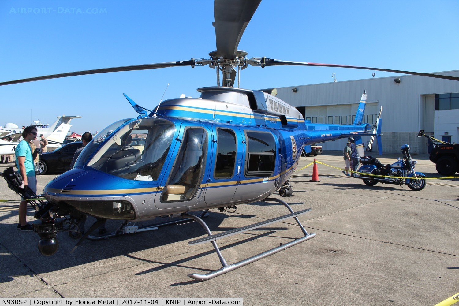 N930SP, 2007 Bell 407 C/N 53760, NAS JAX 2017