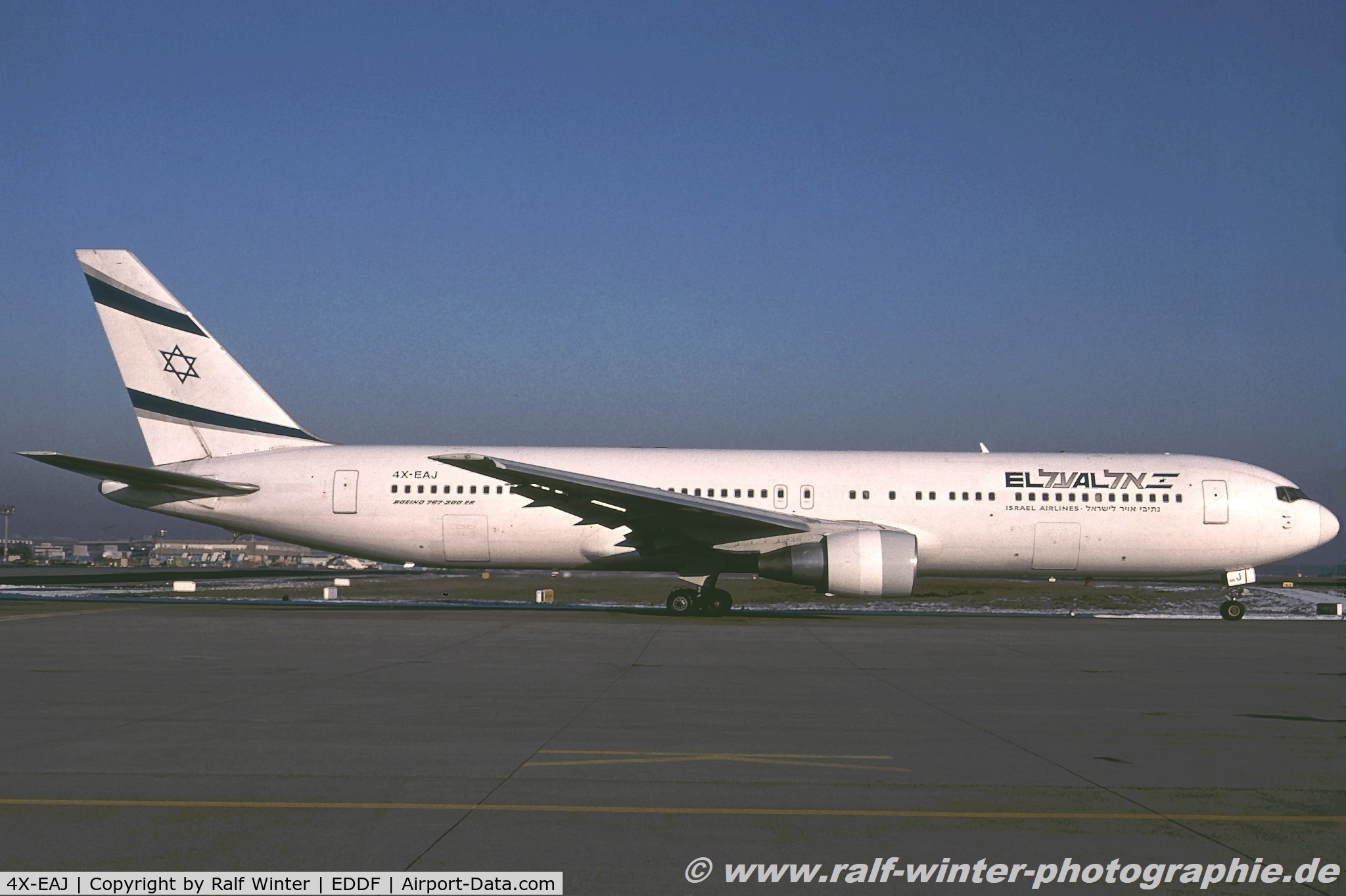 4X-EAJ, 1991 Boeing 767-330/ER C/N 25208/381, Boeing 767-330ER - LY ELY El Al Israel Airlines 'Bat Yam' - 25208 - 4X-EAJ - 2003