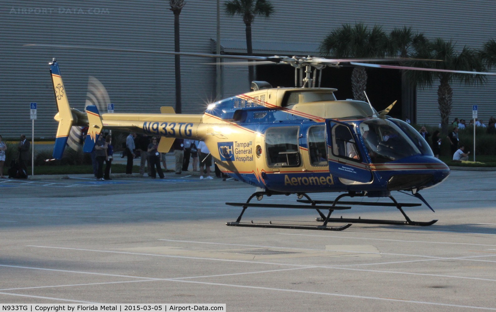 N933TG, 2012 Bell 407 C/N 54376, Heliexpo 2015