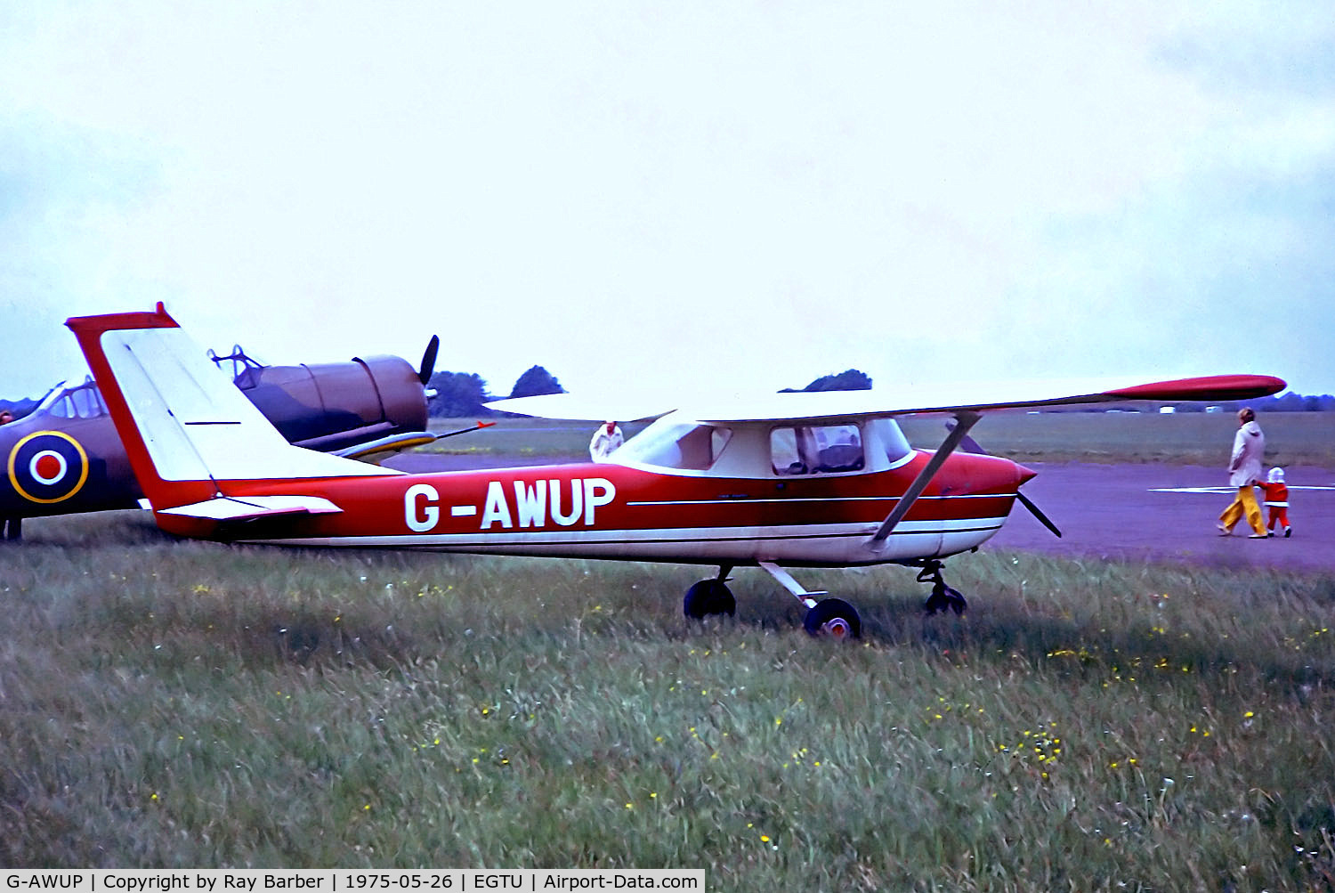 G-AWUP, 1968 Reims F150H C/N 0381, G-AWUP   R/Cessna F.150H [0381] Dunkeswell~G 26/05/1975