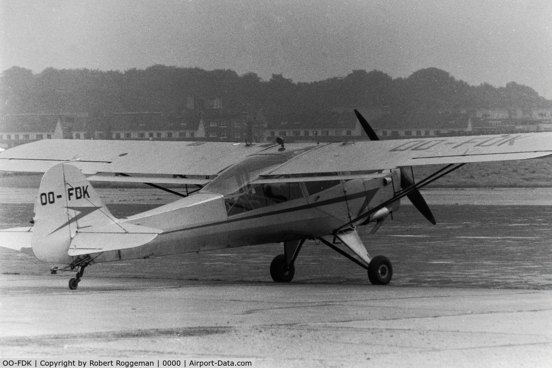 OO-FDK, Auster AOP.6 C/N 2831, MID 1960's.