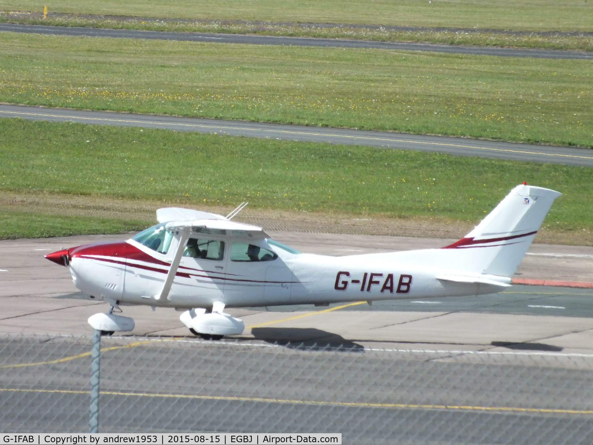G-IFAB, 1979 Reims F182Q Skylane C/N 0127, G-IFAB at Gloucestershire Airport.