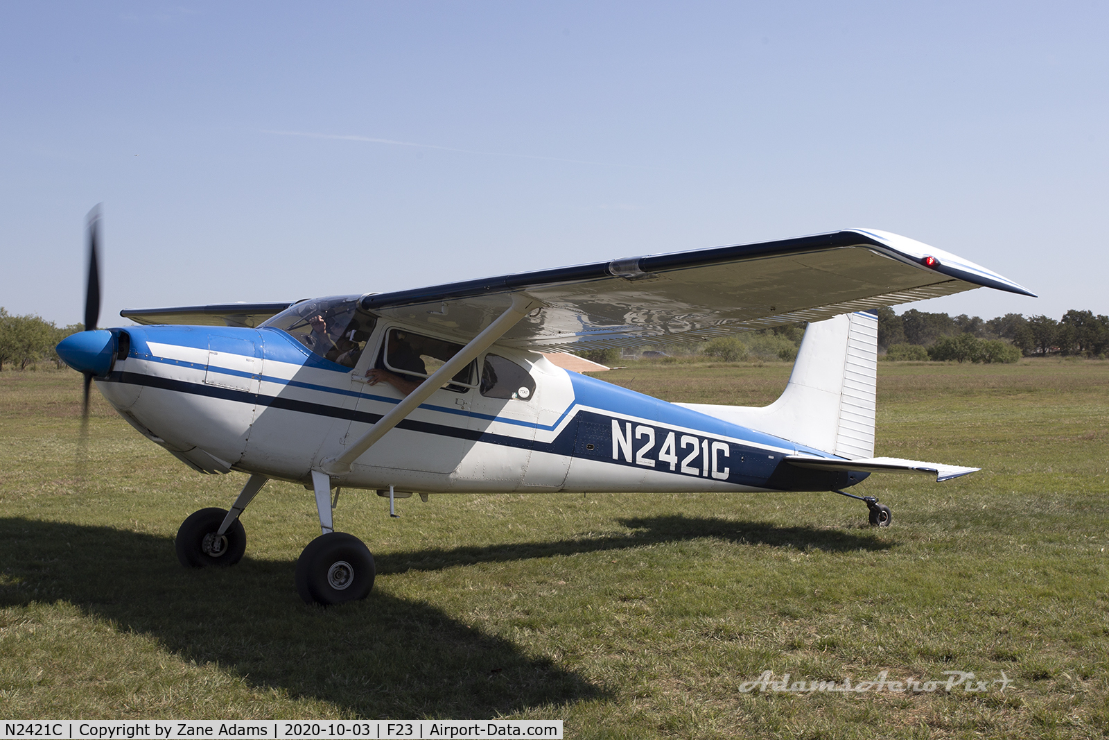 N2421C, 1954 Cessna 180 C/N 30721, 2020 Ranger Antique Airfield Fly-In, Ranger, TX