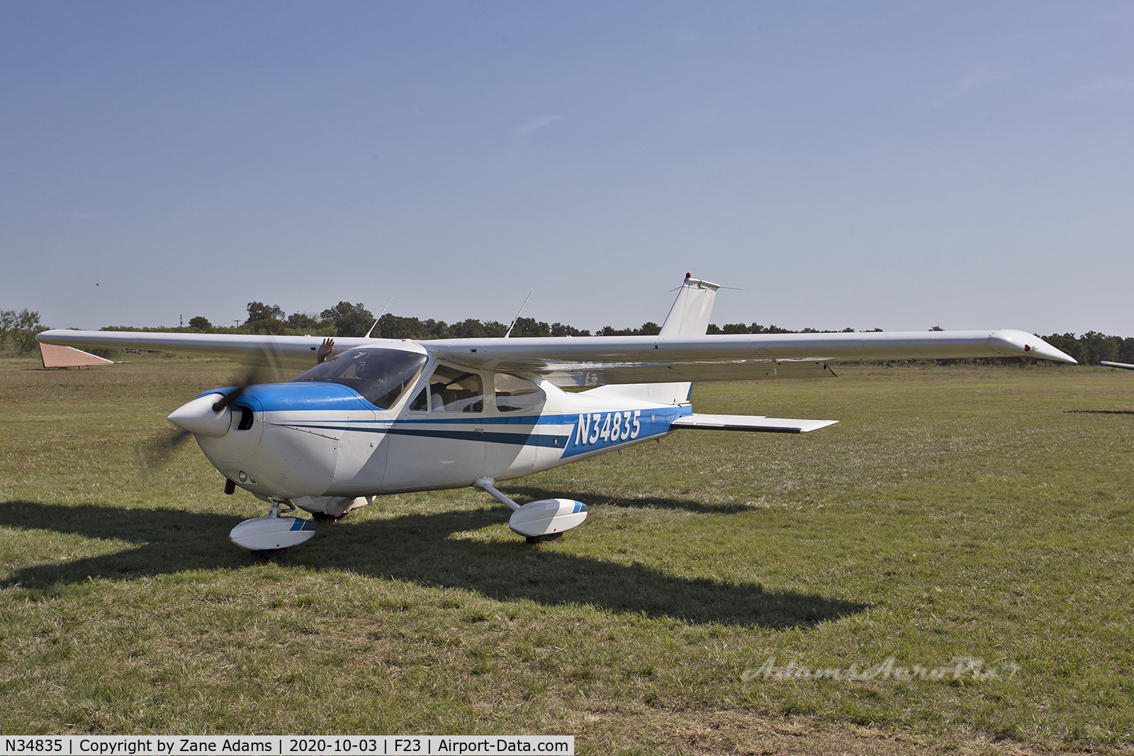 N34835, 1973 Cessna 177B Cardinal C/N 17702033, 2020 Ranger Antique Airfield Fly-In, Ranger, TX