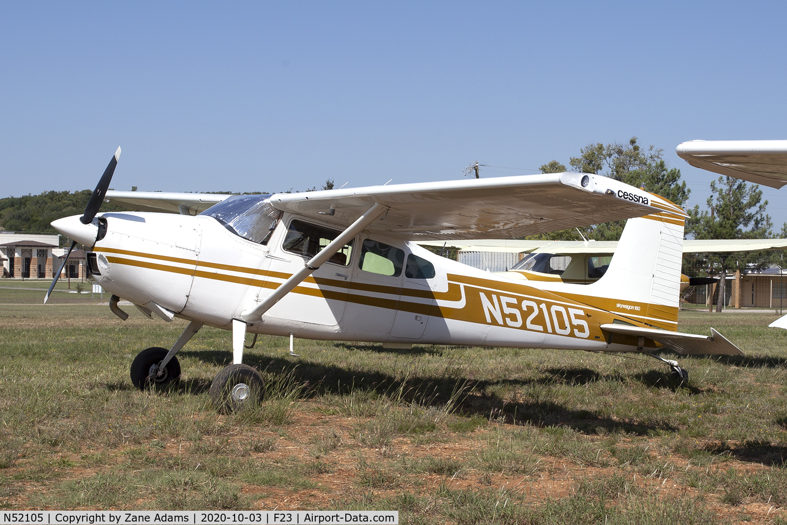 N52105, 1974 Cessna 180J C/N 18052504, 2020 Ranger Antique Airfield Fly-In, Ranger, TX