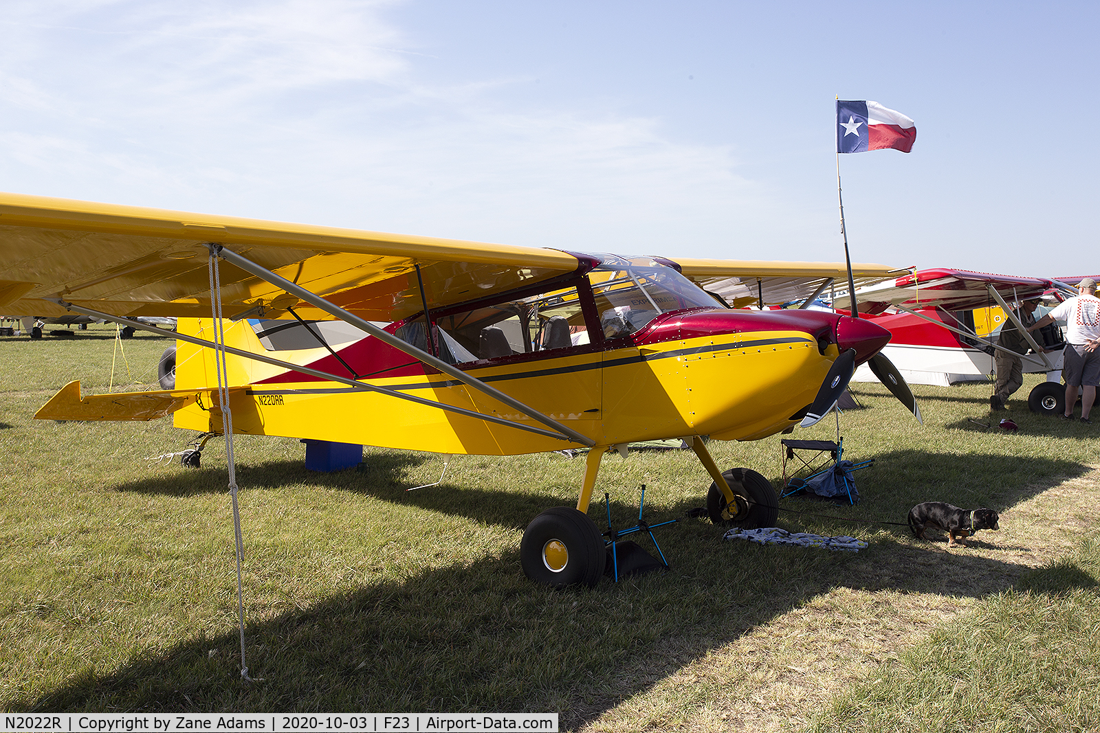 N2022R, 2004 Fisher Classic C/N 500, 2020 Ranger Antique Airfield Fly-In, Ranger, TX