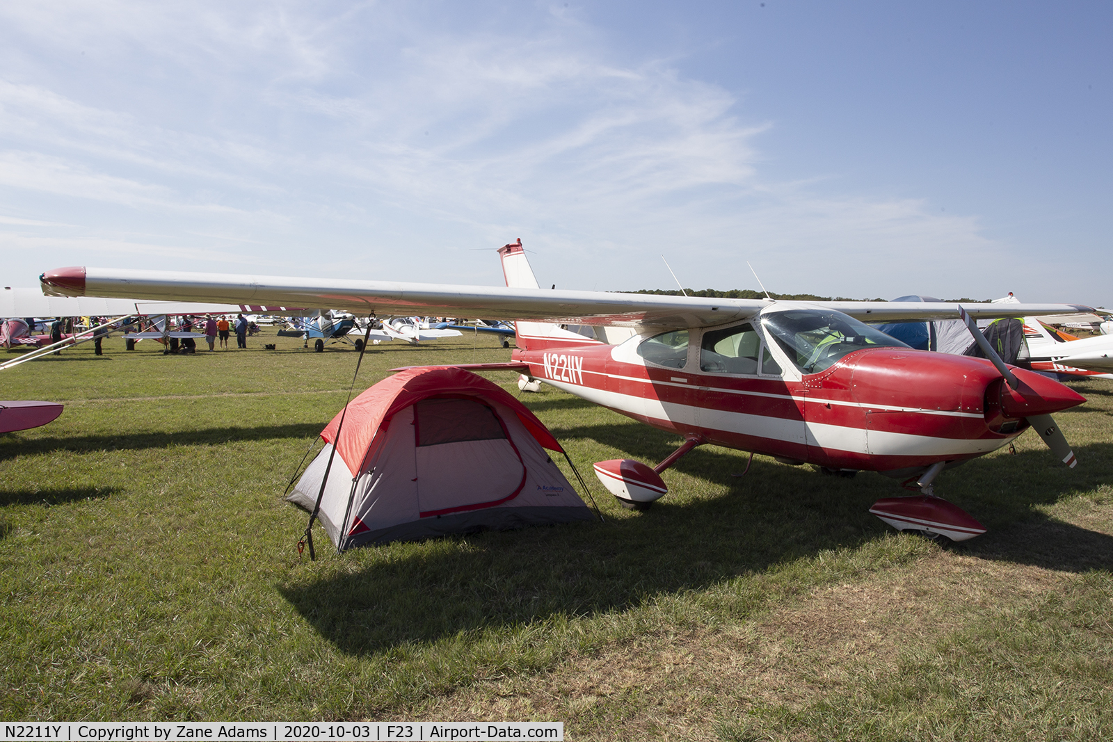 N2211Y, 1967 Cessna 177 Cardinal C/N 17700011, 2020 Ranger Antique Airfield Fly-In, Ranger, TX