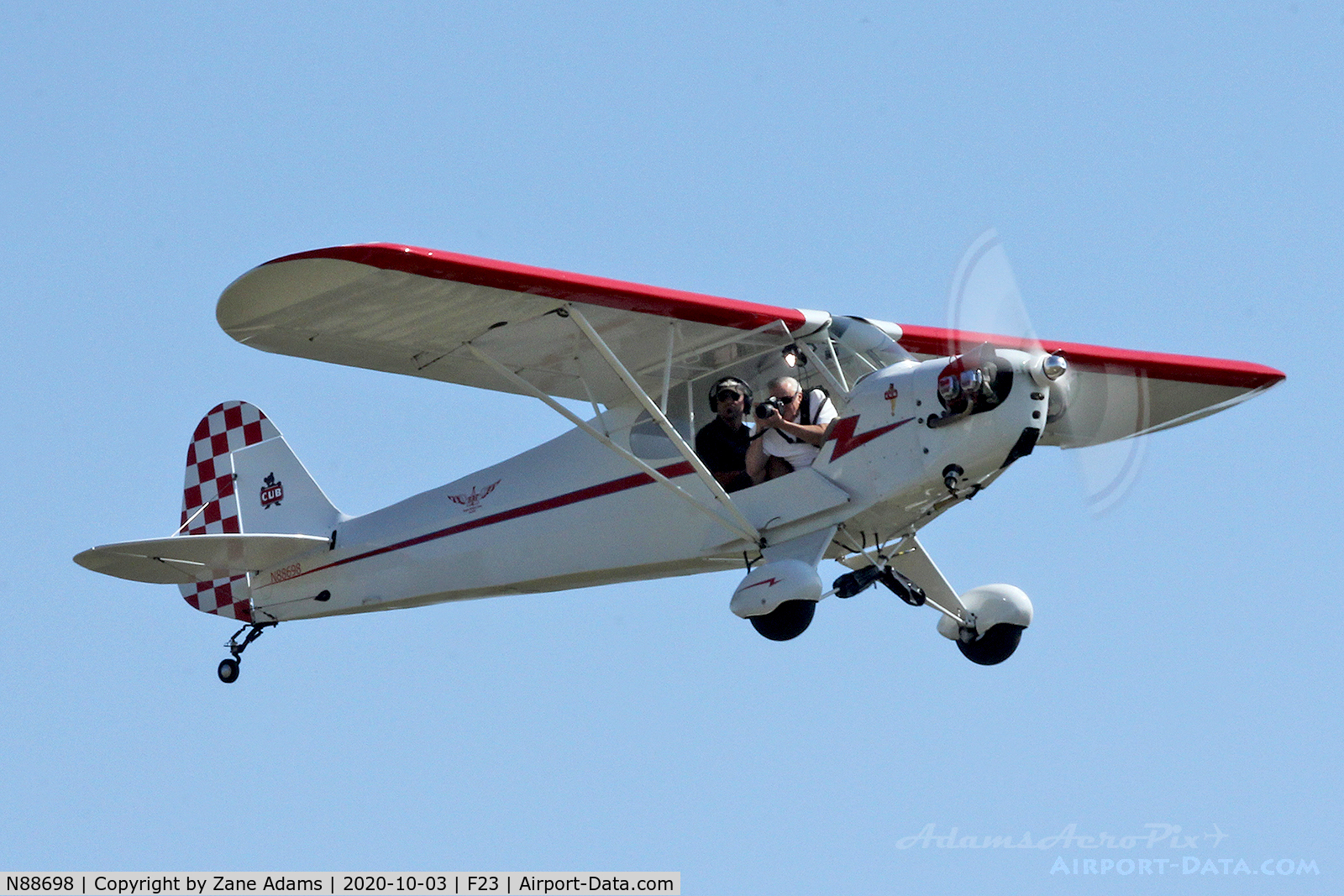 N88698, 1946 Piper J3C-65 Cub C/N 16327, 2020 Ranger Antique Airfield Fly-In, Ranger, TX