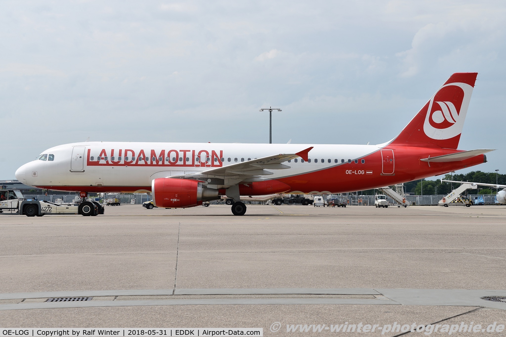 OE-LOG, 2010 Airbus A320-214 C/N 4187, Airbus A320-214 - OE LDM LaudaMotion - 4187 - OE-LOG - 31.05.2018 - CGN
