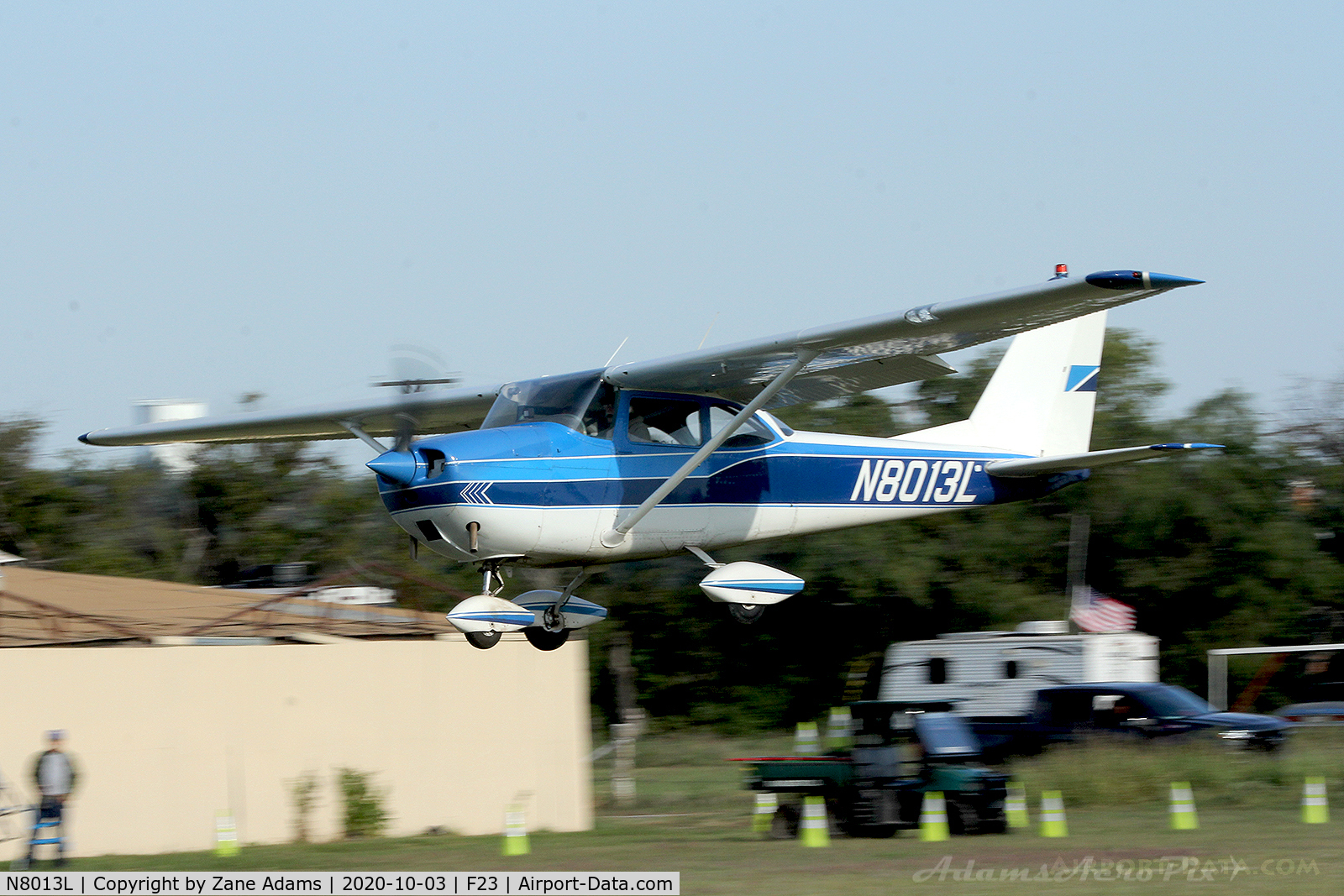 N8013L, 1967 Cessna 172H C/N 17256213, 2020 Ranger Antique Airfield Fly-In, Ranger, TX
