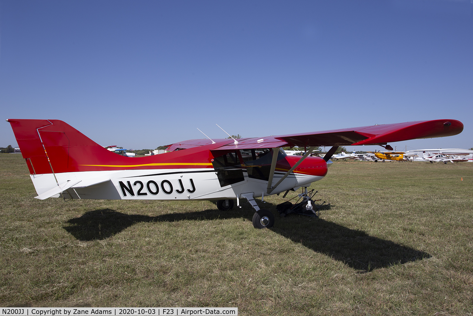 N200JJ, 1966 Beech 35-C33A Debonair C/N CE-112, 2020 Ranger Antique Airfield Fly-In, Ranger, TX