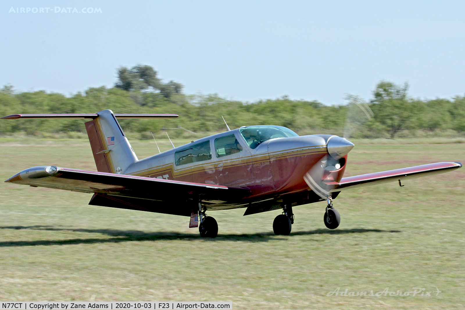 N77CT, 1980 Bellanca 51 C/N 0004-80, 2020 Ranger Antique Airfield Fly-In, Ranger, TX