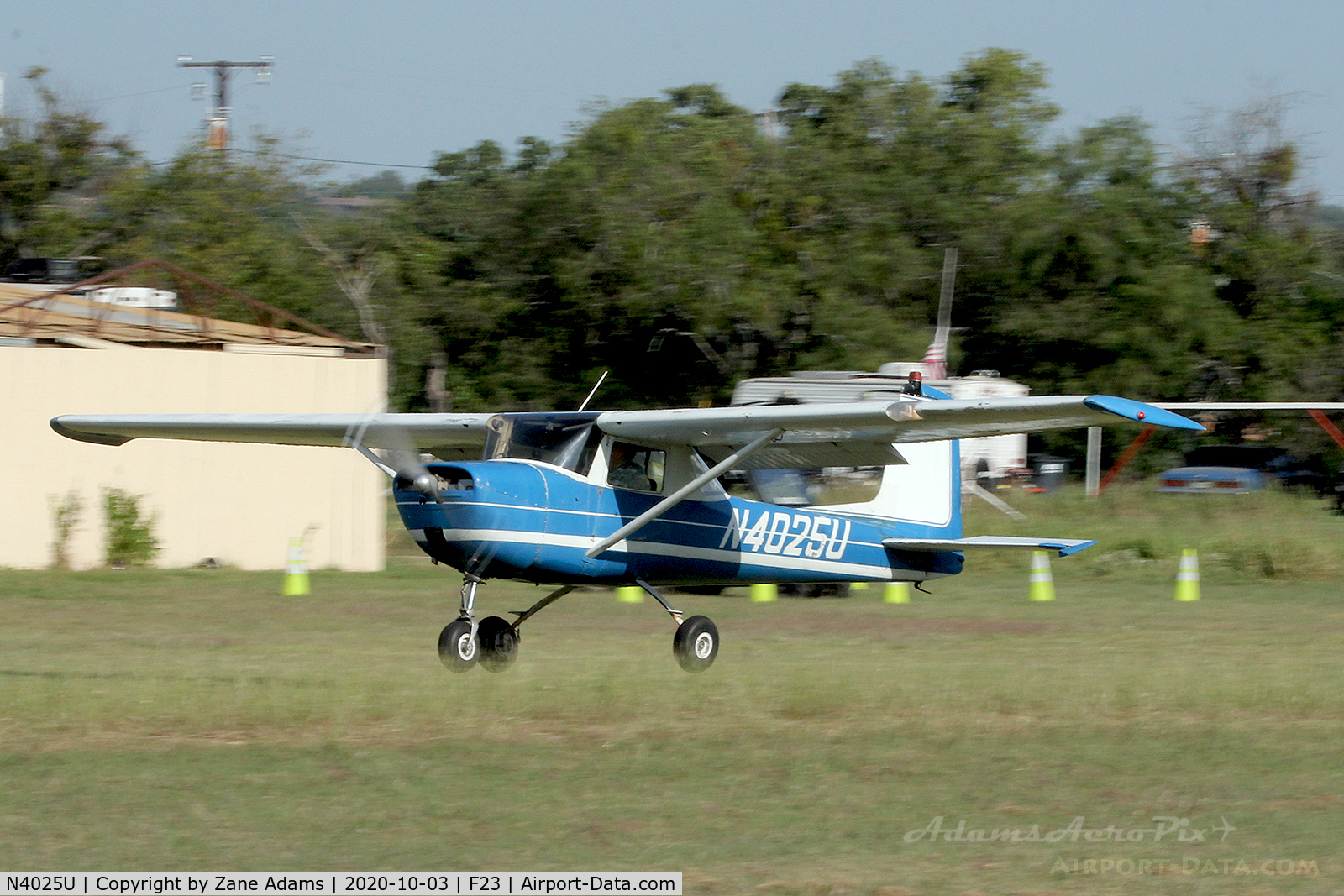 N4025U, 1965 Cessna 150E C/N 15061425, At the 2020 Ranger Antique Airfield Fly-in - Ranger, Texas