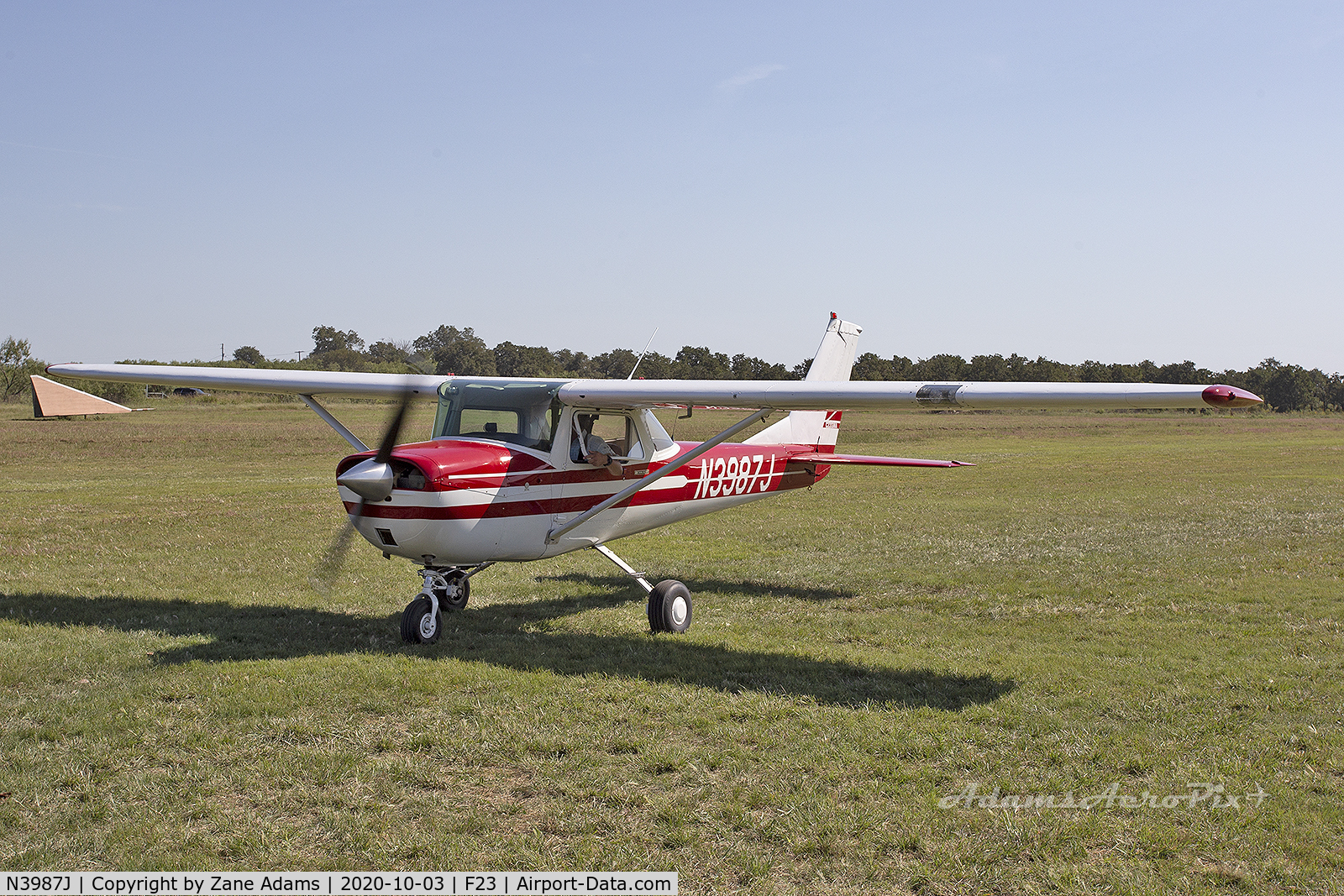 N3987J, 1966 Cessna 150G C/N 15065287, At the 2020 Ranger Antique Airfield Fly-in - Ranger, Texas