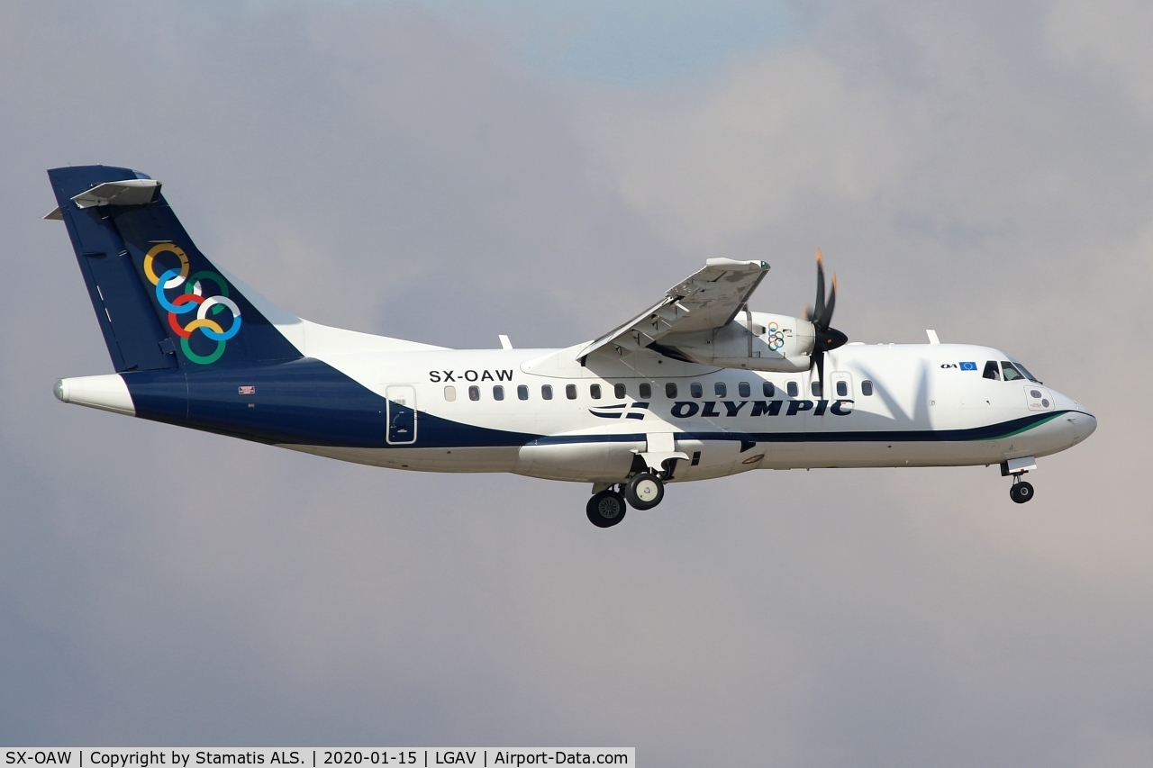 SX-OAW, 2014 ATR 42-600 C/N 1011, OLYMPIC AIR