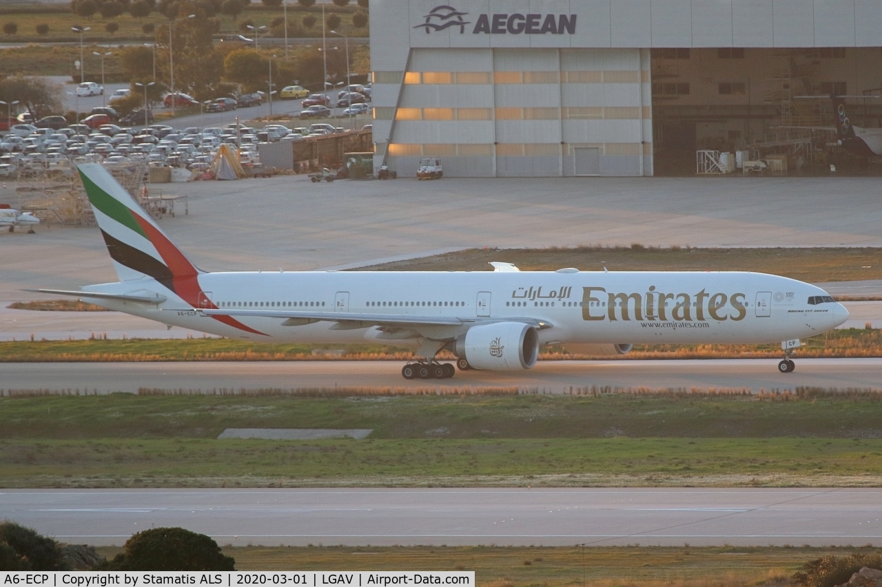 A6-ECP, 2009 Boeing 777-36N/ER C/N 37707, Emirates