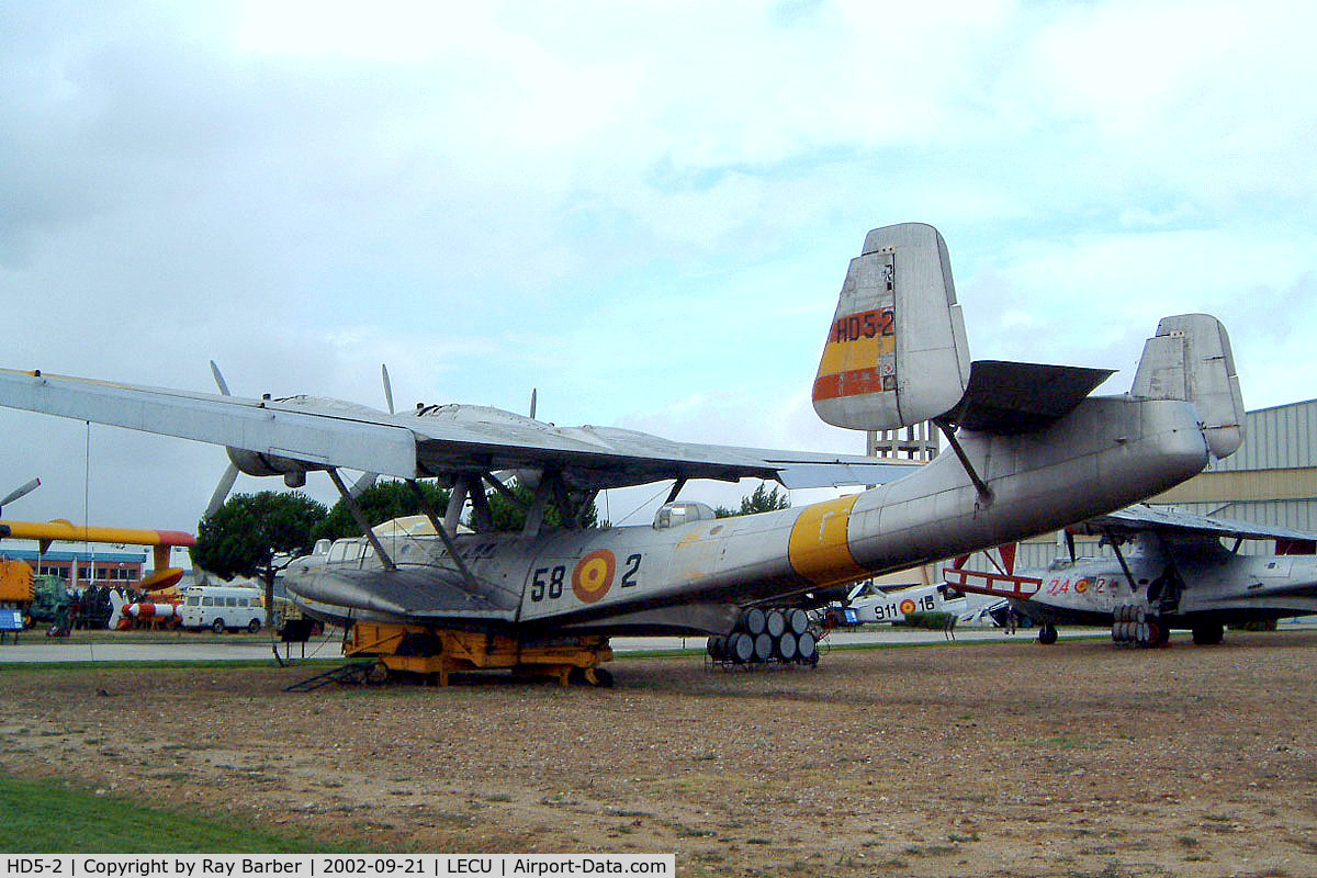 HD5-2, 1944 Dornier Do-24T-3 C/N 5341 (3406), HD.5-2   Dornier Do.24T-3 [3406] (Ex Spanish Air Force / Museo de Aeronautica Y Astronautica) Madrid-Cuatro Vientos~EC 21/09/2002