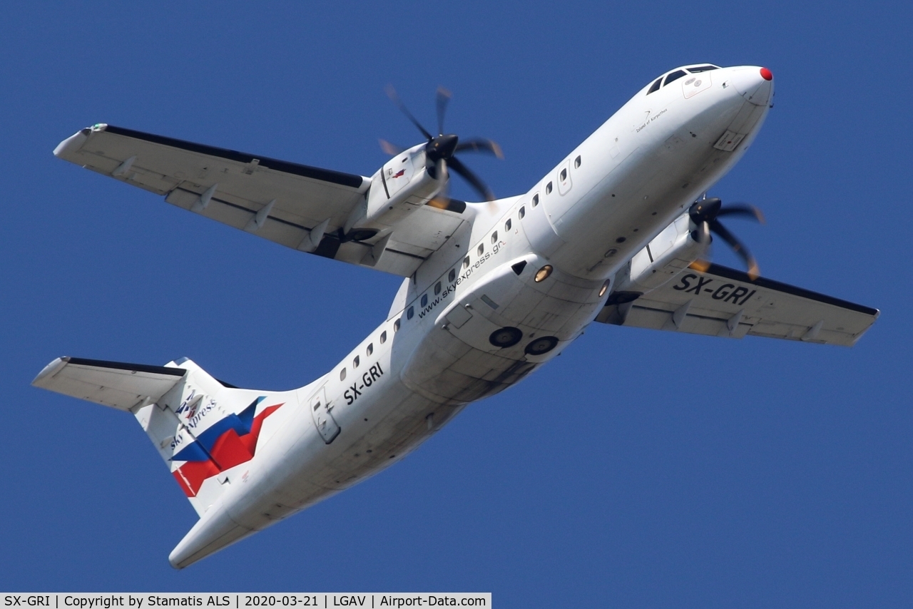 SX-GRI, 1997 ATR 42-500 C/N 534, SKY EXPRESS