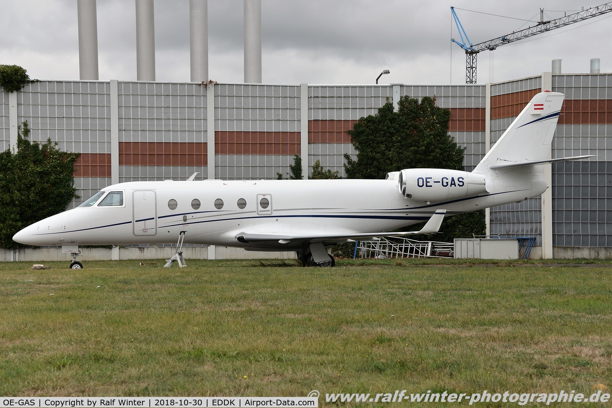 OE-GAS, 2007 Israel Aircraft Industries Gulfstream G150 C/N 242, IAI Israel Aircraft Industries G150- AOJ Avcon Jet AG - 242 - OE-GAS - 30.10.2018 - CGN