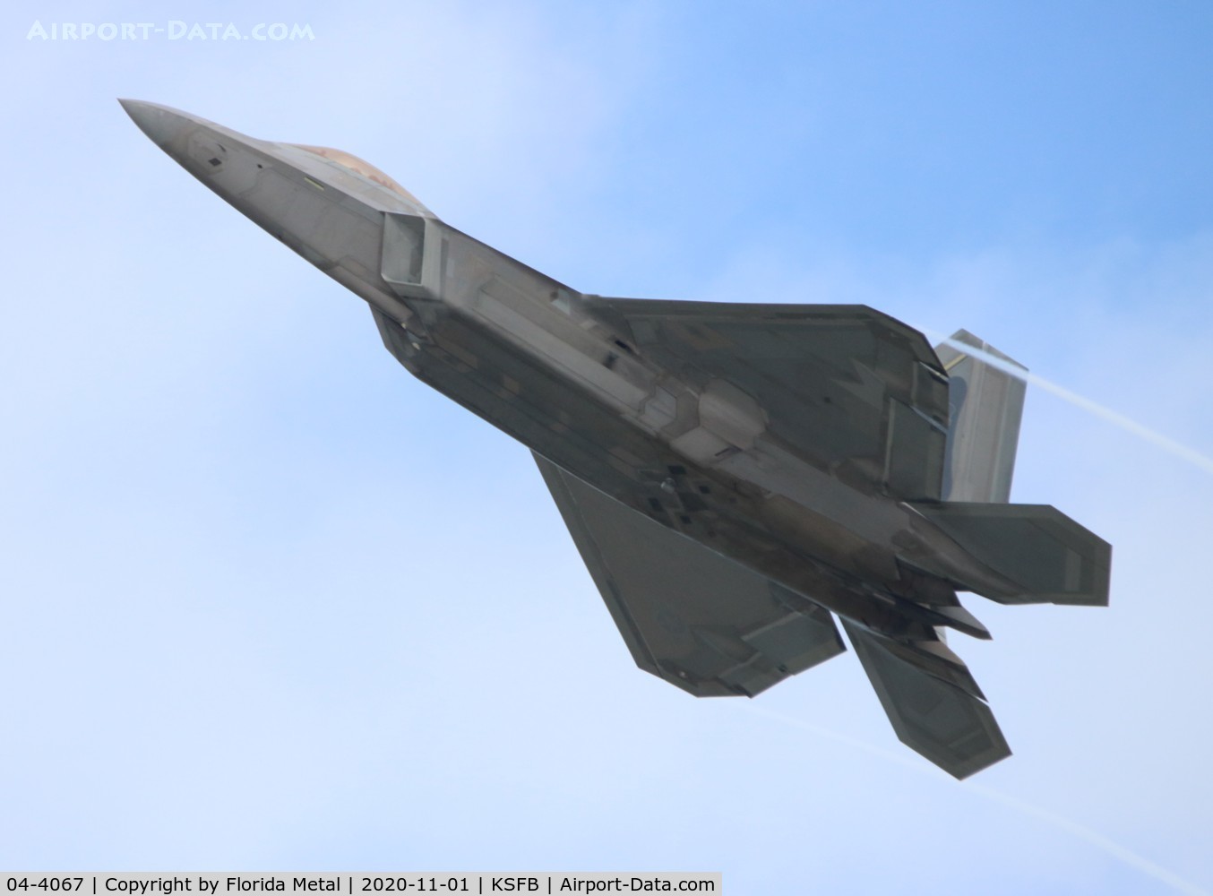 04-4067, 2004 Lockheed Martin F-22A Raptor C/N 4067, Sanford Air and Space Show 2020