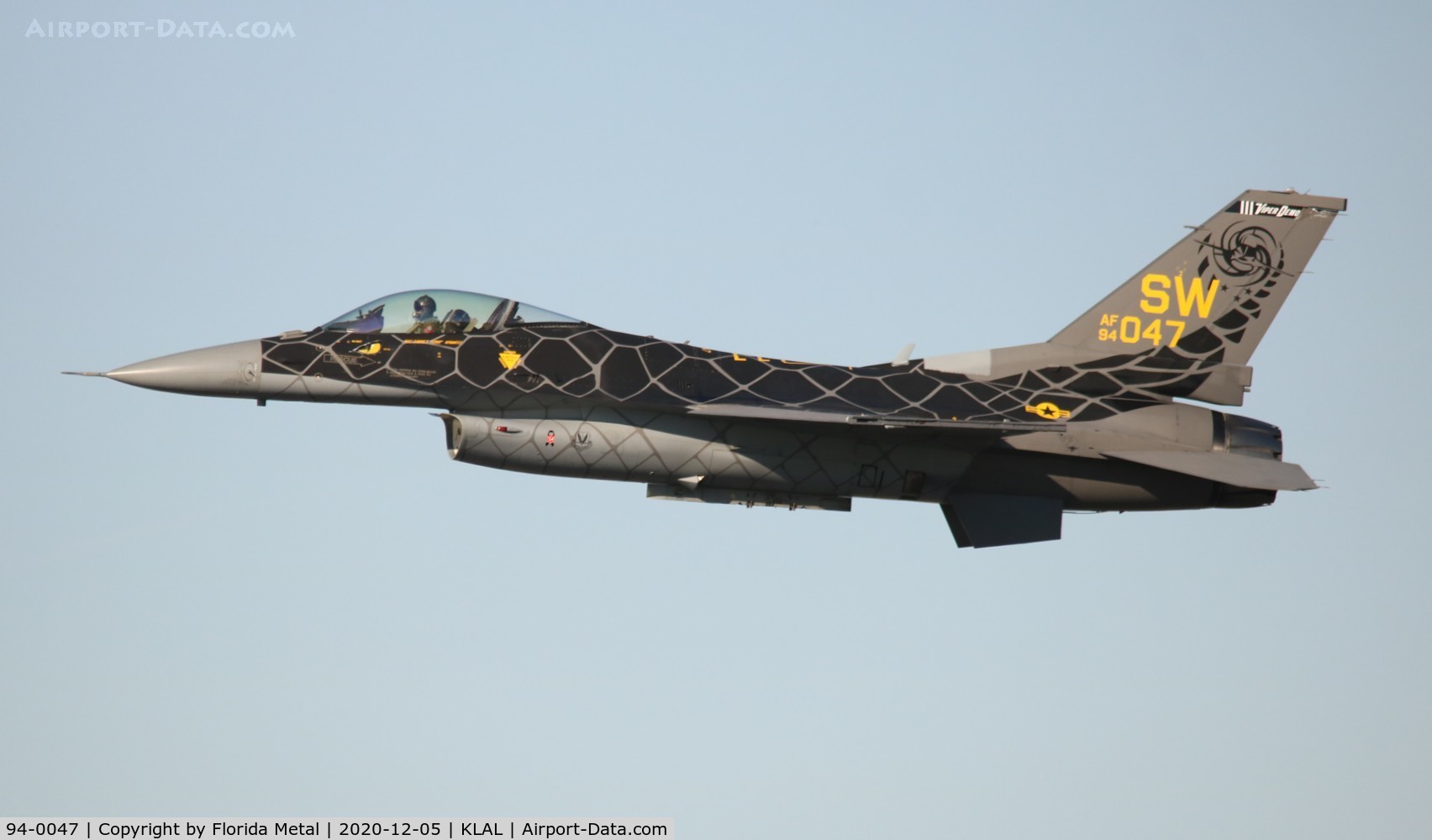 94-0047, 1994 Lockheed F-16C Fighting Falcon C/N CC-199, Sun N Fun 2020