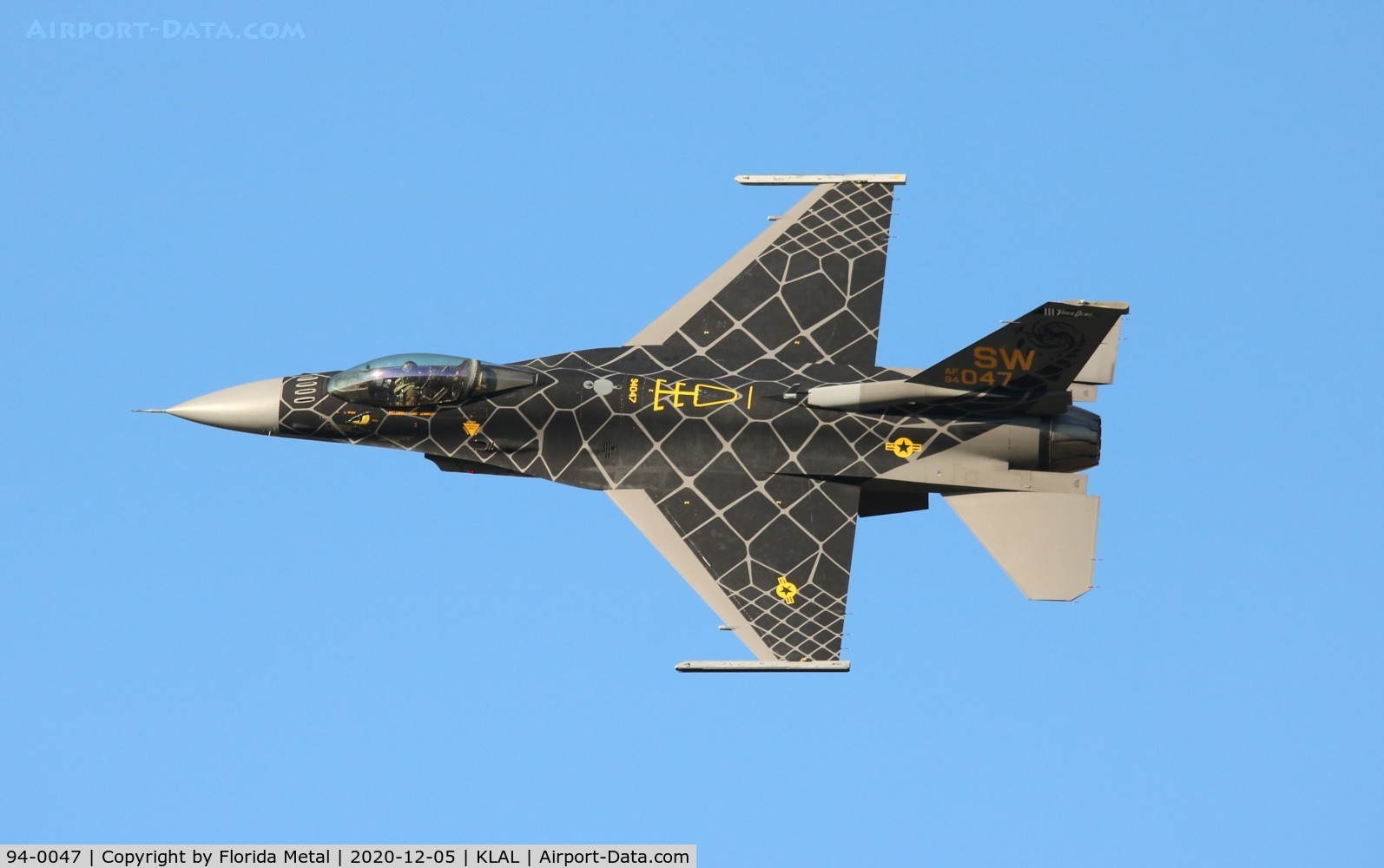 94-0047, 1994 Lockheed F-16C Fighting Falcon C/N CC-199, Sun N Fun 2020