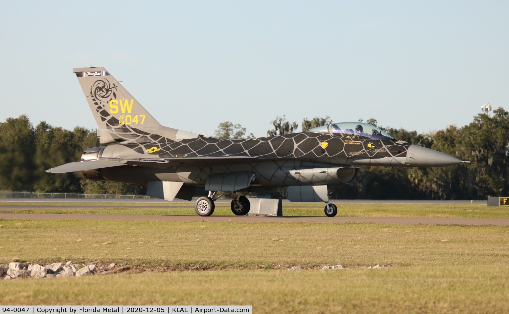 94-0047, 1994 Lockheed F-16C Fighting Falcon C/N CC-199, Sun N Fun 2020