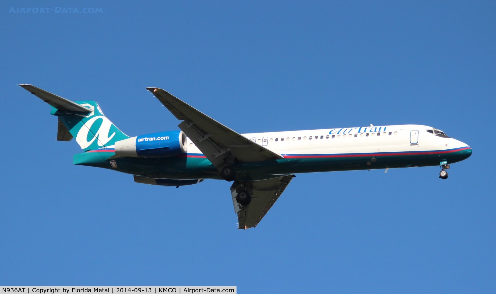 N936AT, 1999 Boeing 717-200 C/N 55058, MCO spotting 2014