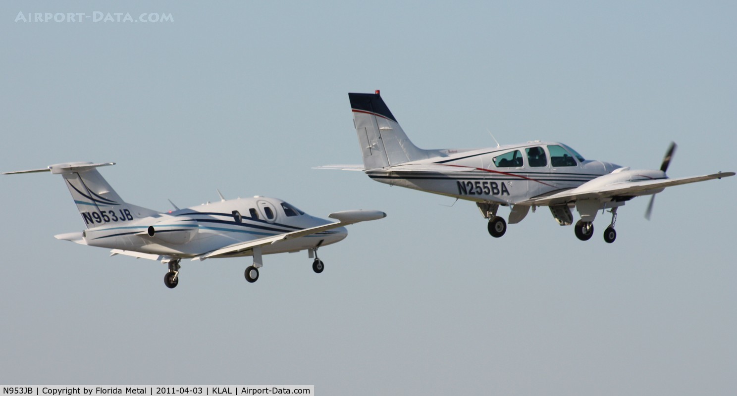 N953JB, 2008 Eclipse Aviation Corp EA500 C/N 000126, SNF LAL 2011
