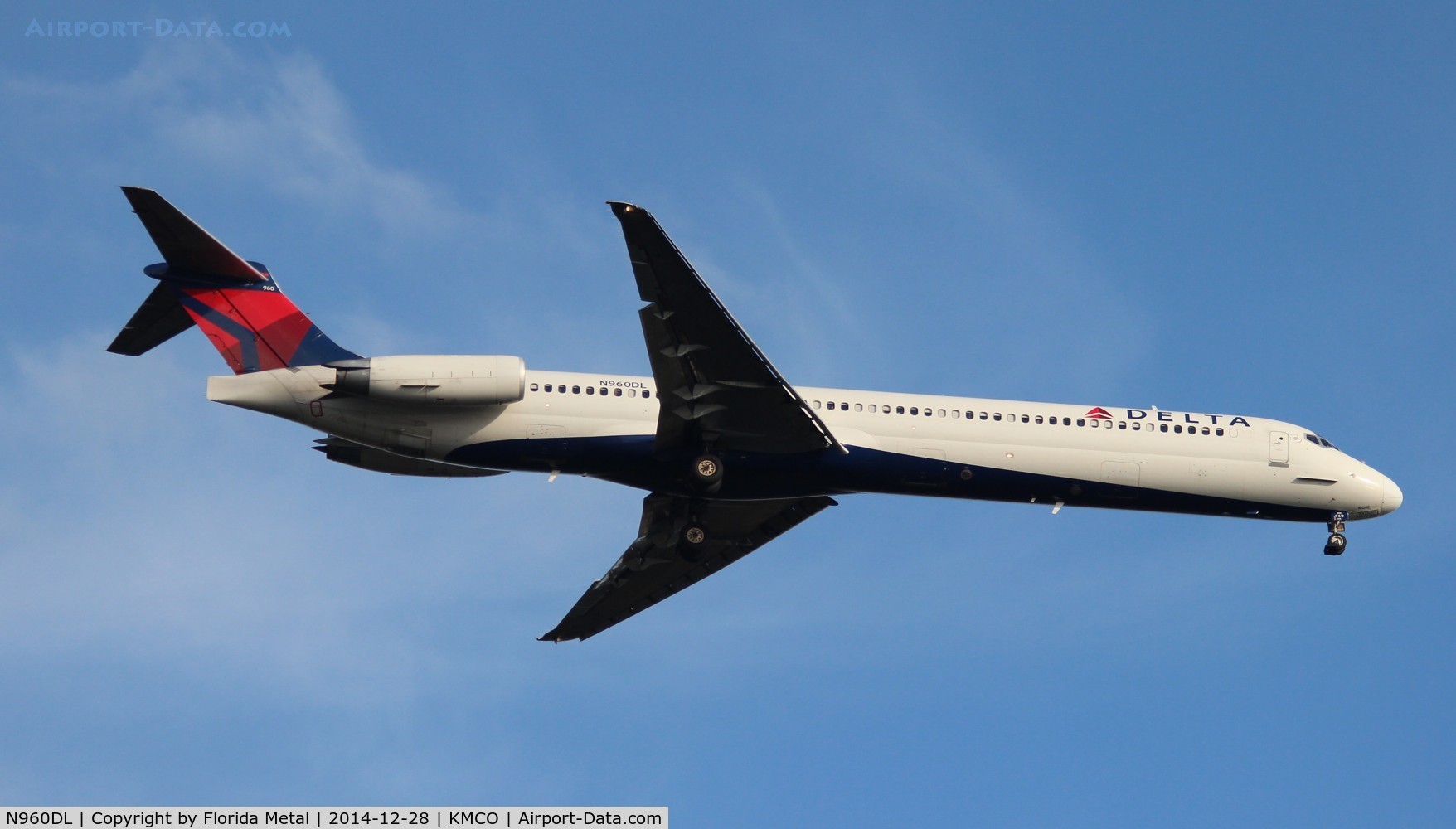 N960DL, 1990 McDonnell Douglas MD-88 C/N 49979, MCO spotting 2014