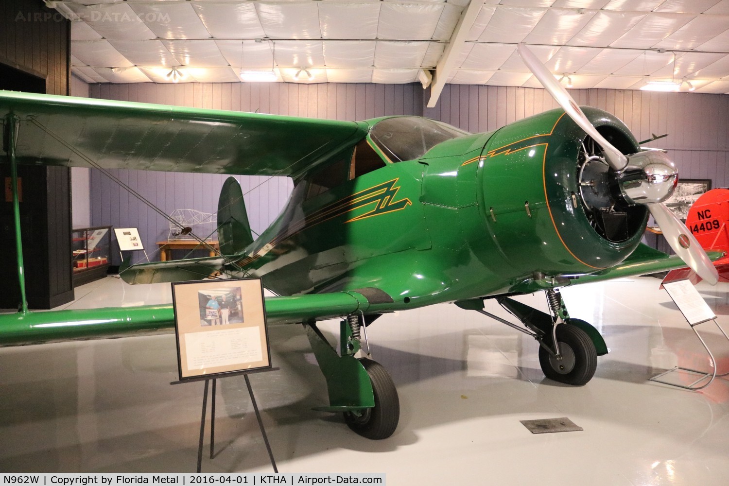 N962W, 1936 Beech C17L C/N 100, Beechcraft Museum 2016