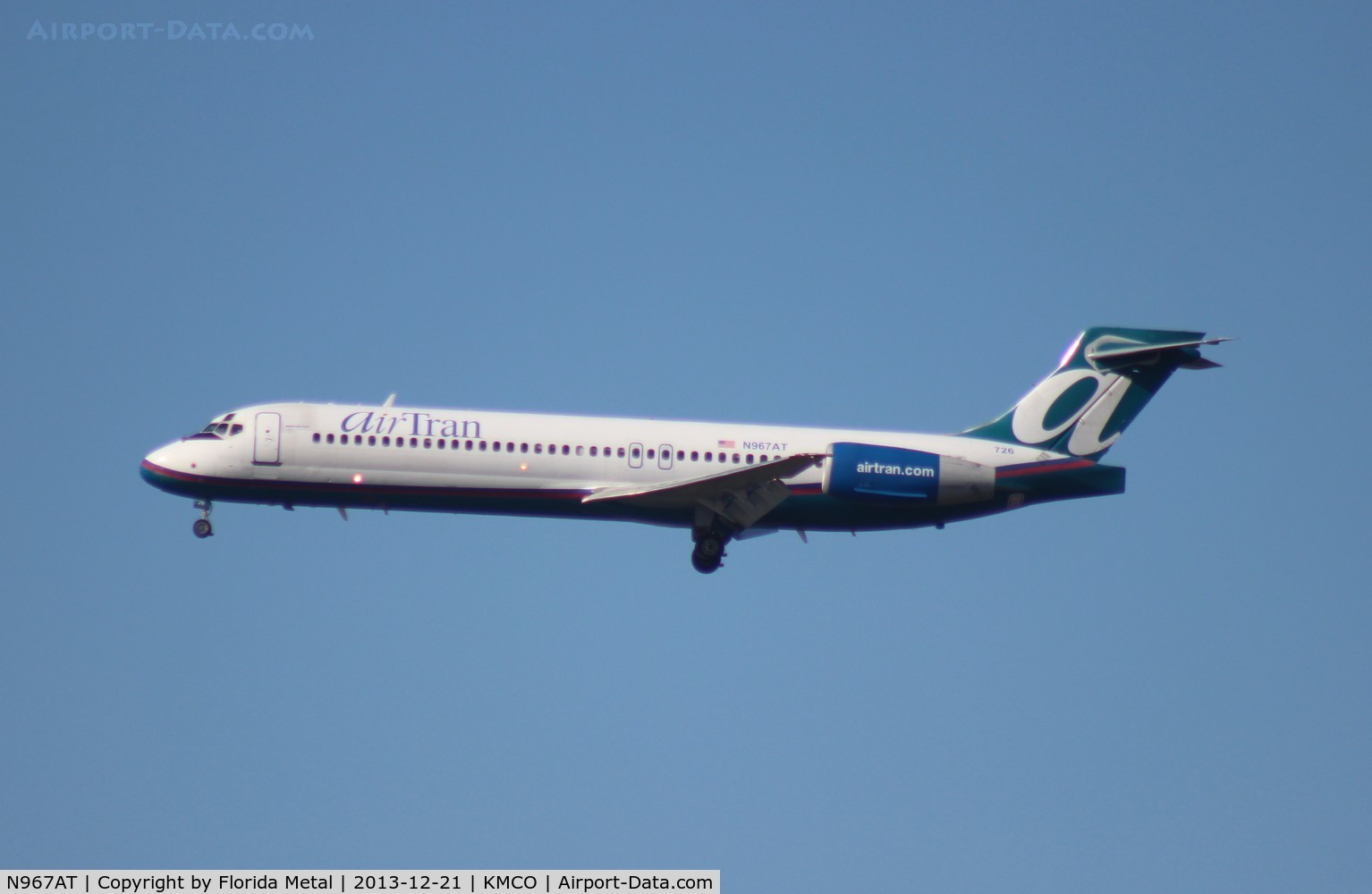 N967AT, 2001 Boeing 717-200 C/N 55028, MCO spotting 2013