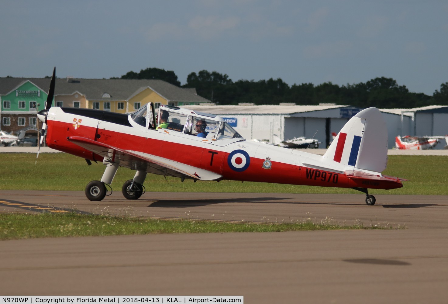 N970WP, 1953 De Havilland DHC-1 Chipmunk 22 C/N C1/0836, SNF LAL 2018