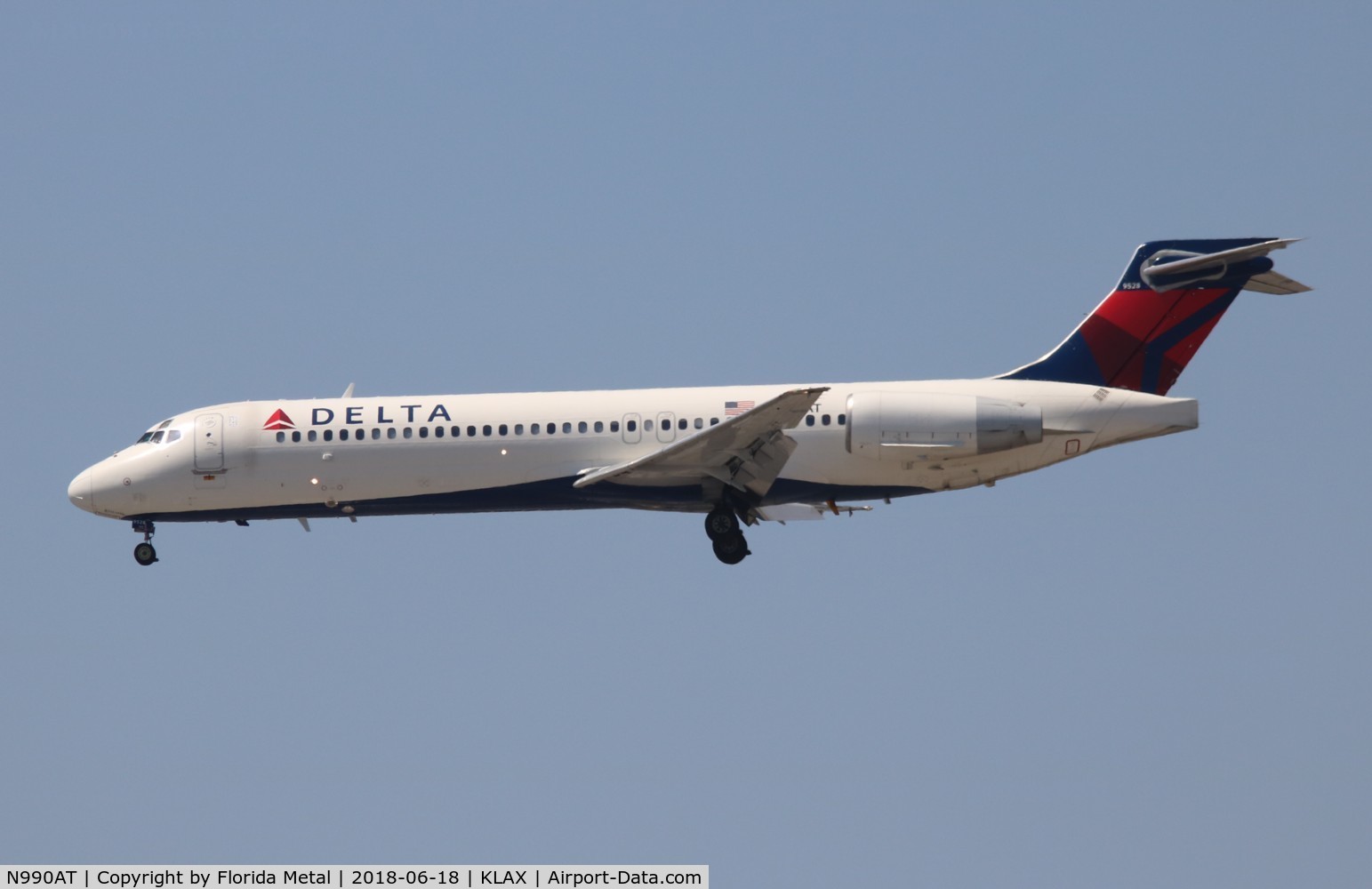 N990AT, 2001 Boeing 717-200 C/N 55134, LAX spotting 2018