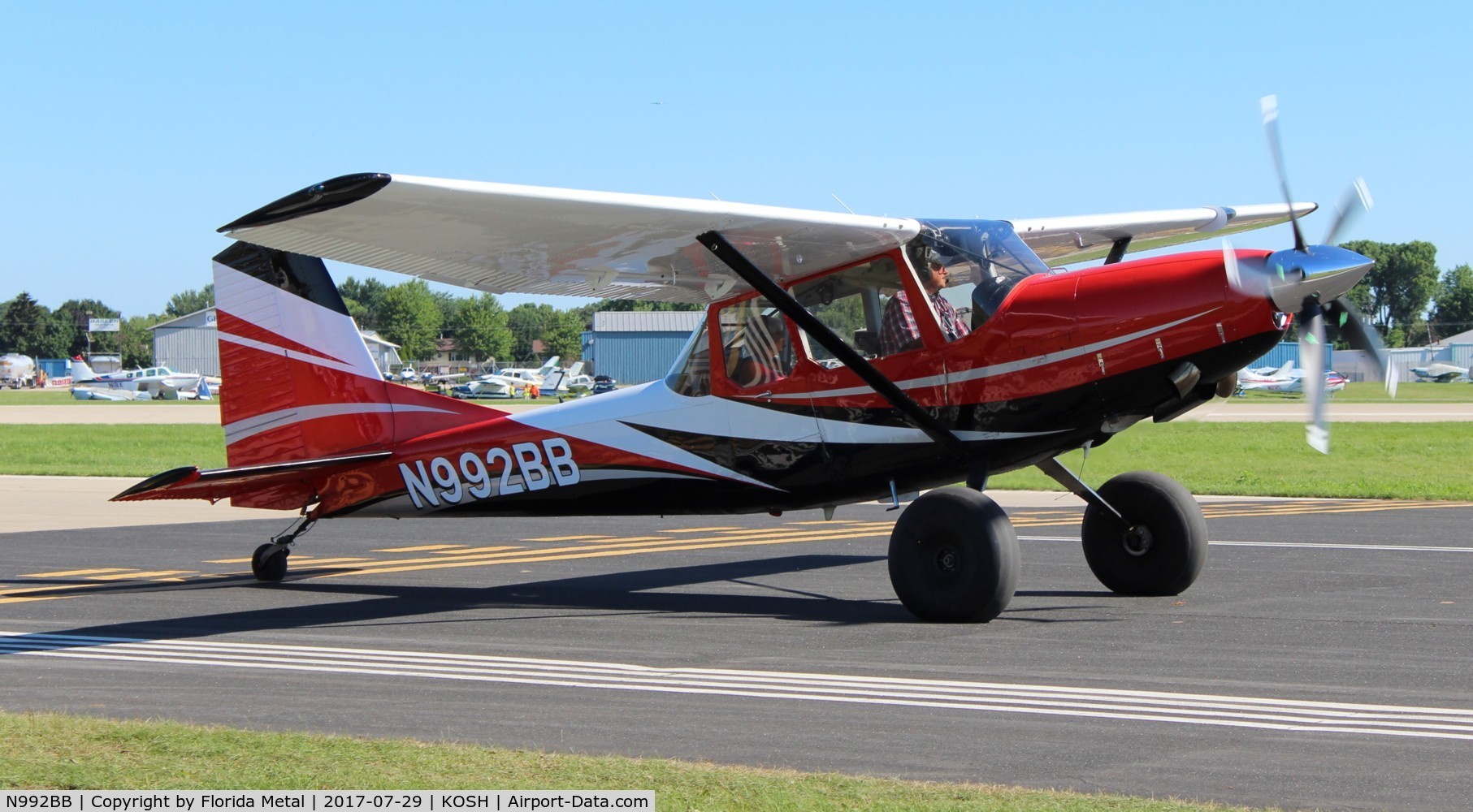 N992BB, 1976 SIAI-Marchetti SM-1019E C/N 012, EAA OSH 2017