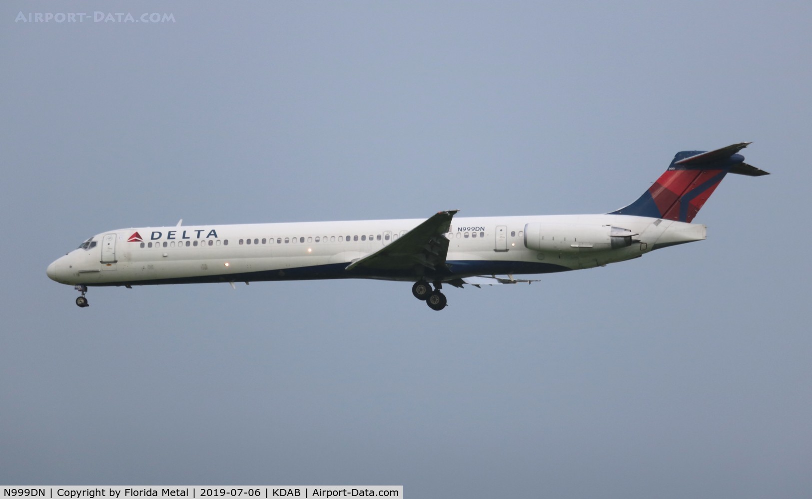 N999DN, 1992 McDonnell Douglas MD-88 C/N 53371, DAB spotting 2019