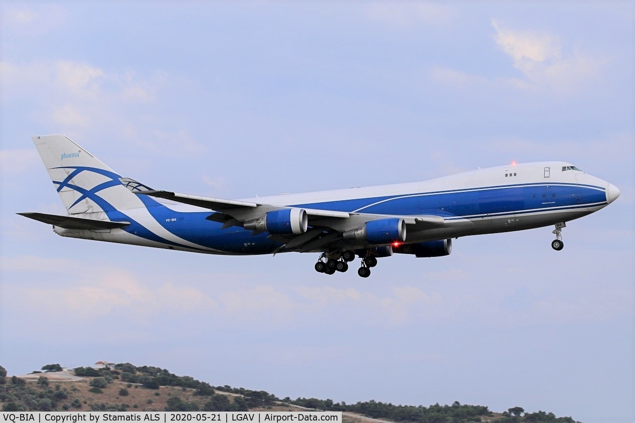 VQ-BIA, 2009 Boeing 747-4KZF (SCD) C/N 36785, Boeing 747-4KZF