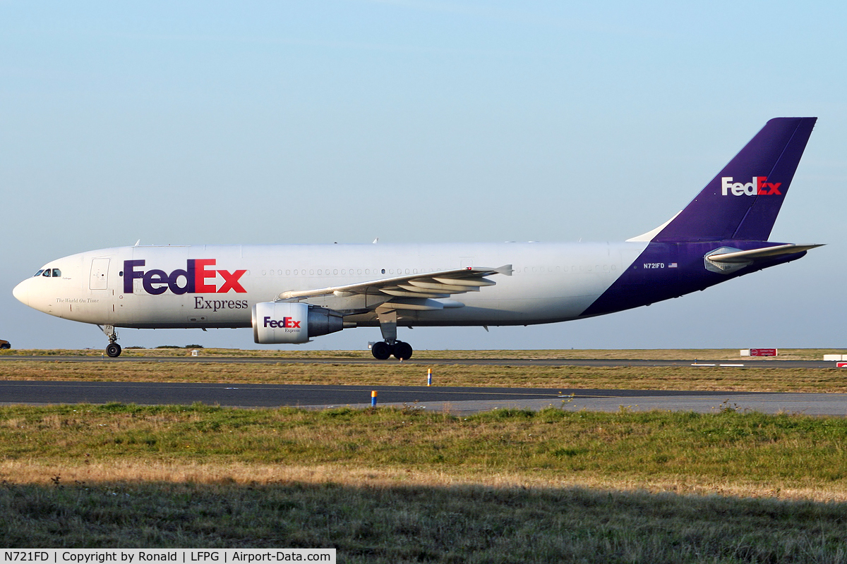 Aircraft N721FD (1988 Airbus A300B4-622R C/N 477) Photo by Ronald ...