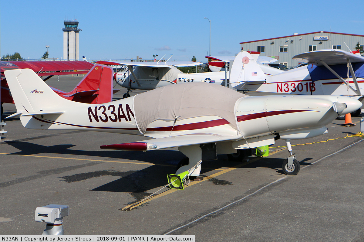 N33AN, 1993 Lancair 320 C/N 625-320-0370FB, PAMR