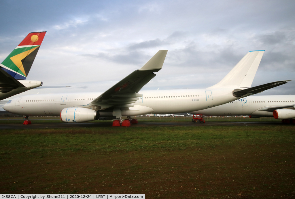 2-SSCA, 2014 Airbus A330-343 C/N 1544, Stored in all white c/s... EX. 9V-SSC