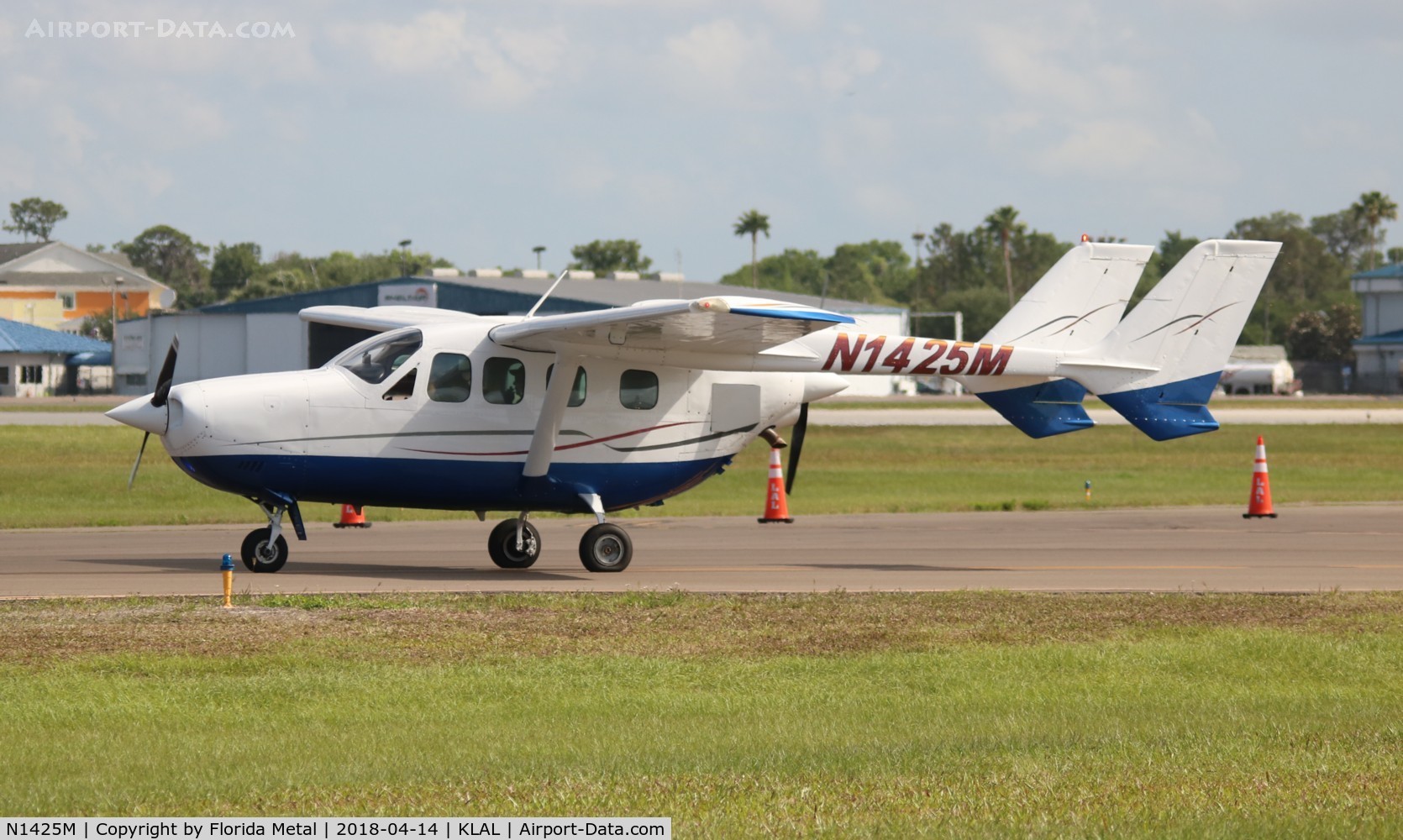 N1425M, 1974 Cessna T337G Turbo Super Skymaster C/N P3370162, SNF LAL 2018