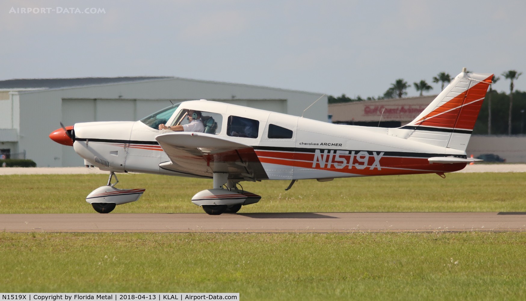 N1519X, 1975 Piper PA-28-180 C/N 28-7505238, SNF LAL 2018