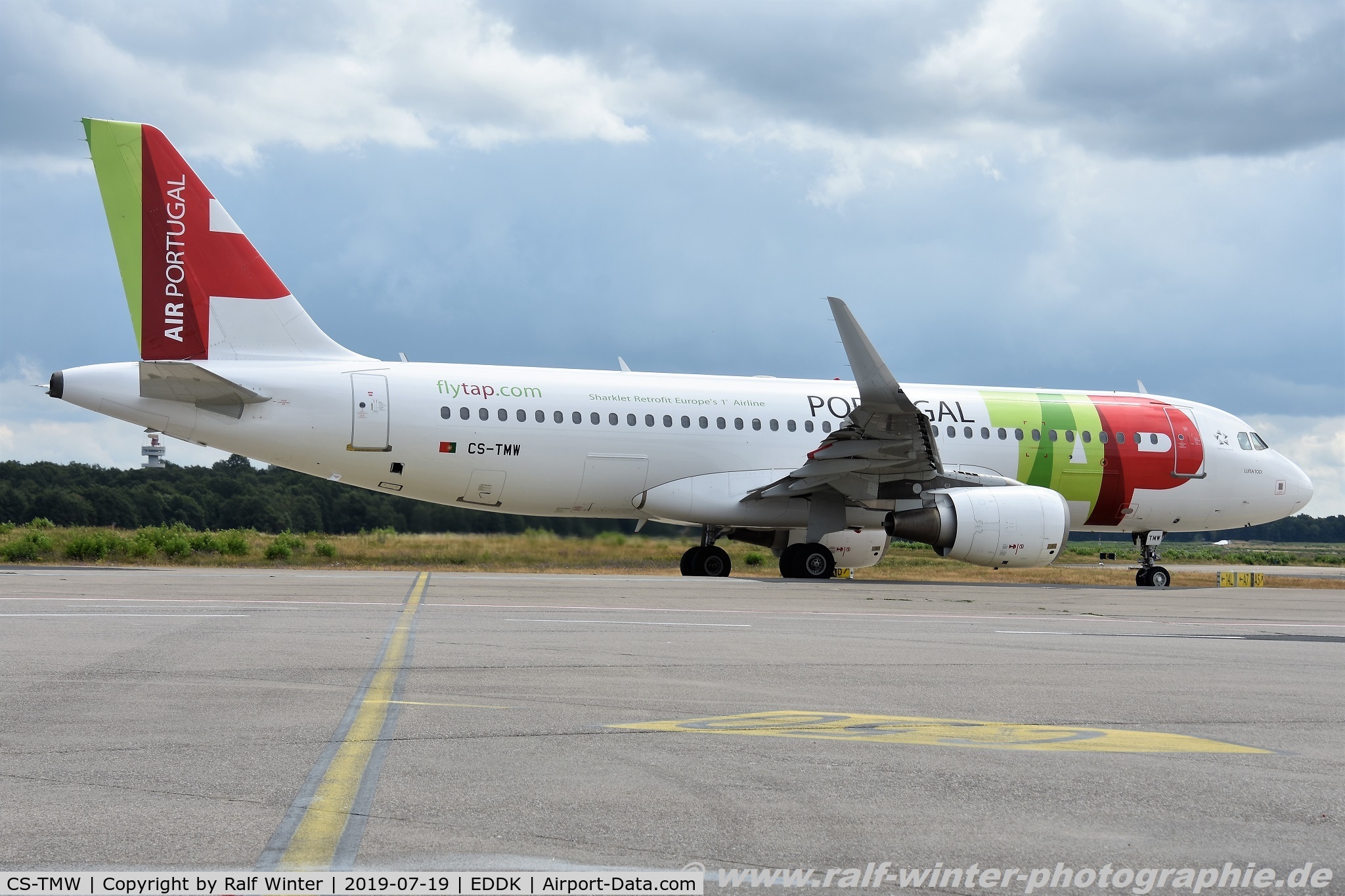 CS-TMW, 2001 Airbus A320-214 C/N 1667, Airbus A320-214 - TP TAP TAP Air Portugal 'Luisa Todi' - 1667 - CS-TMW - 19.07.2019 - CGN