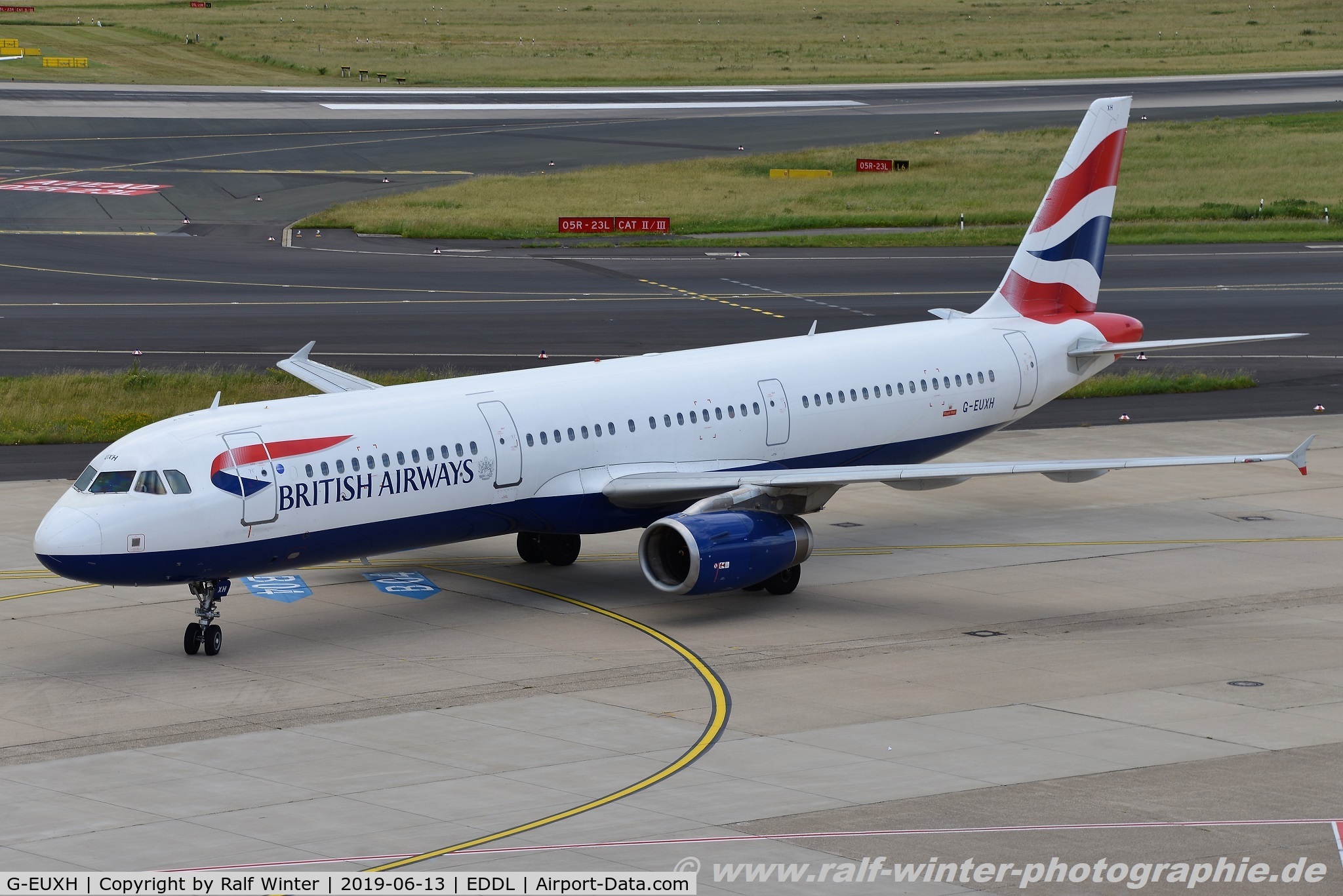 G-EUXH, 2004 Airbus A321-231 C/N 2363, Airbus A321-231 - BA BAW British Airways - 2363 - G-EUXH - 13.06.2019 - DUS