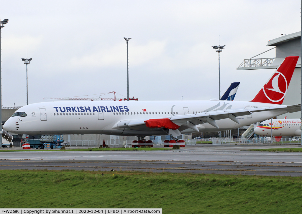 F-WZGK, 2020 Airbus A350-941 C/N 0442, C/n 0442- To be TC-LGD