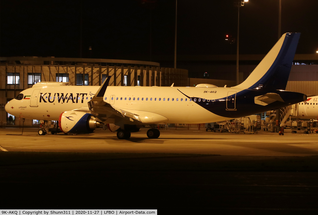 9K-AKQ, 2020 Airbus A320-251N C/N 10060, Ready for delivery...